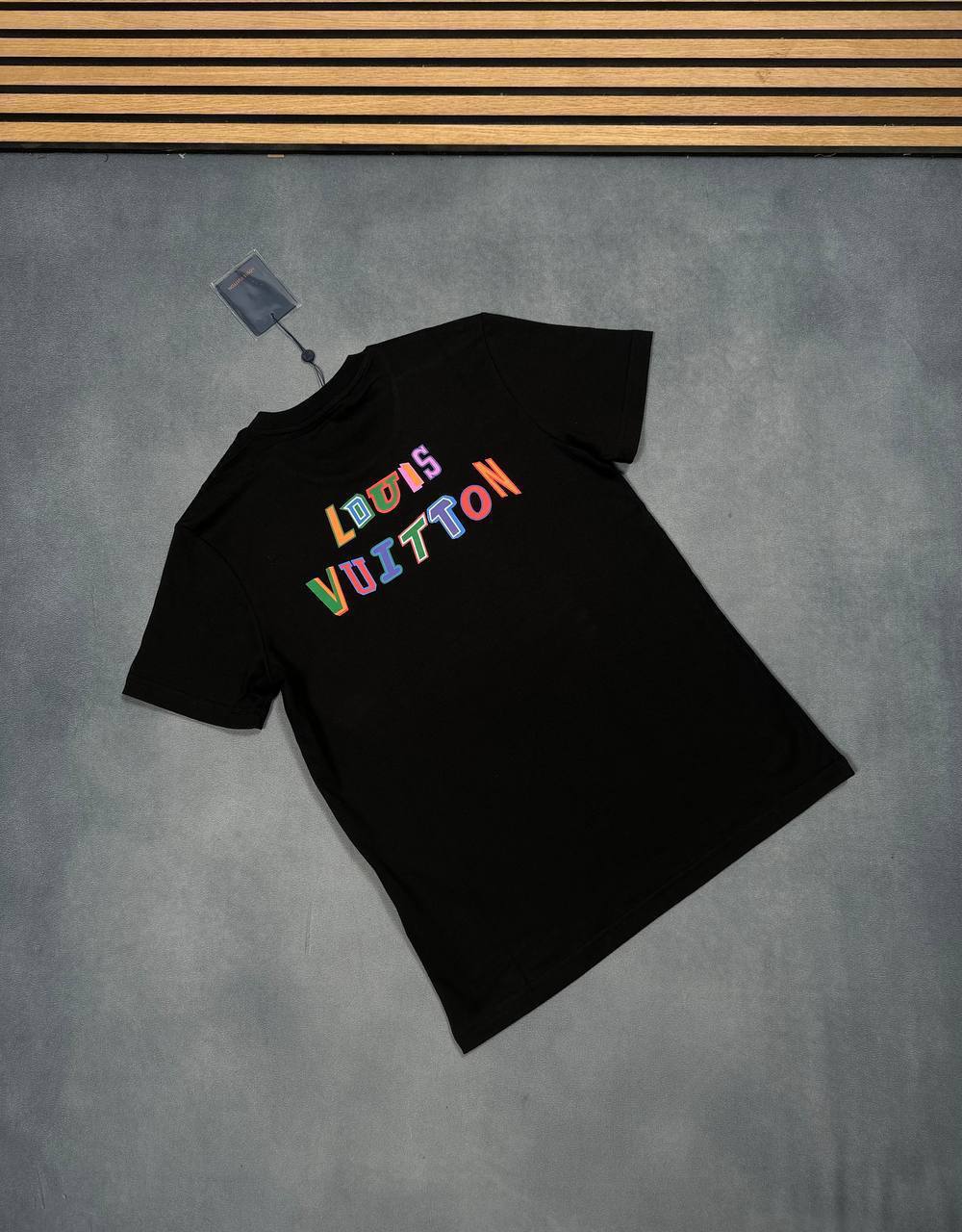 Louis Vuitton x NBA Logo Embroidered Cotton T-Shirt in White UK Reps AAA Quality