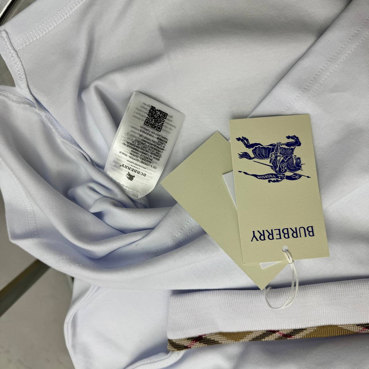 Burberry Cotton Polo Shirt & Burberry Vintage Check Swim Shorts Superclone Quality UK Reps