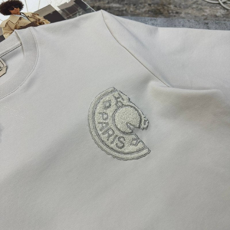 Hermès Men's Luxury Embroidered Horse Badge Crewneck Sweatshirt UK Reps