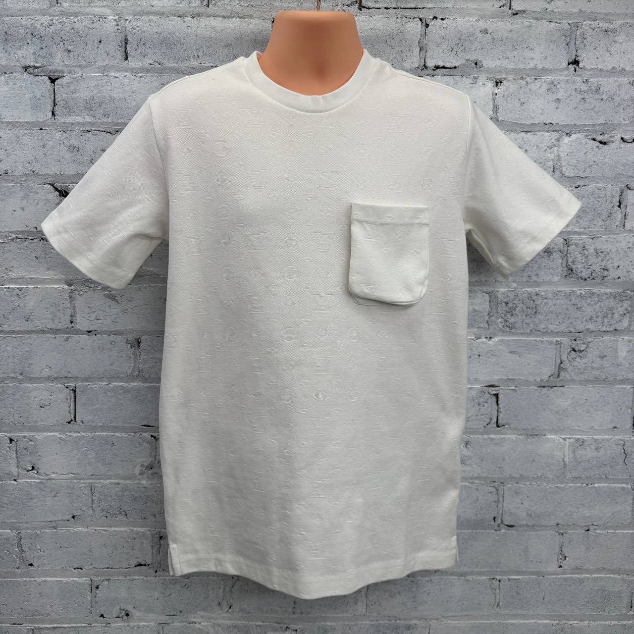 Louis Vuitton Monogram 3D Pocket Replica Short Sleeve LV T Shirt For MEN Sale UK