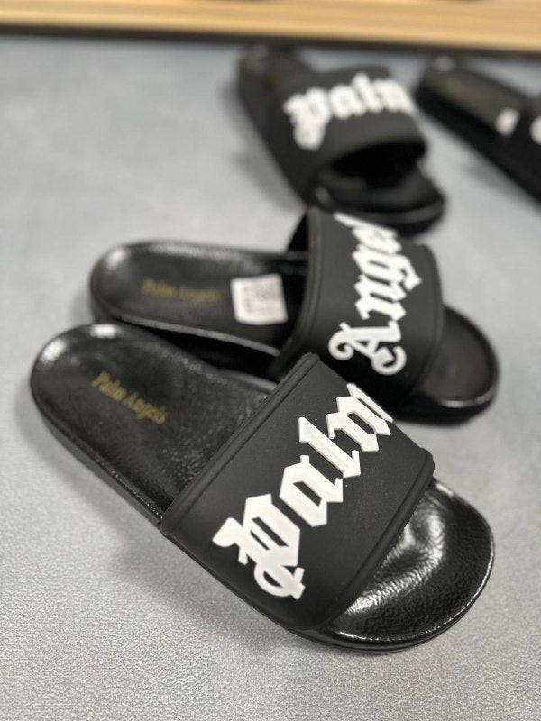 Palm Angels Logo Pool Sliders Sale UK