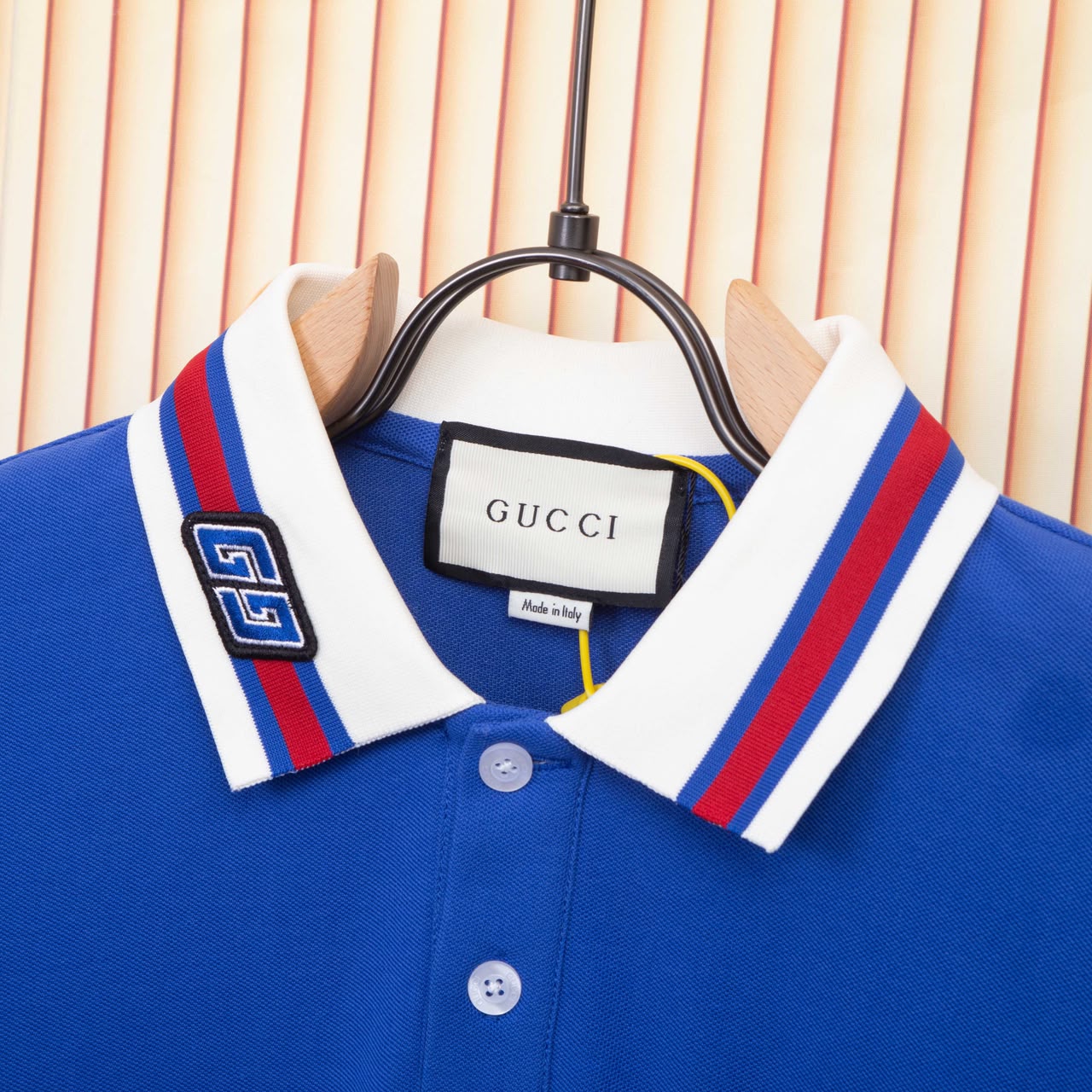 Gucci Interlocking GG Logo Polo Shirts Mens in 2 Colors UK 1:1 Reps Quality