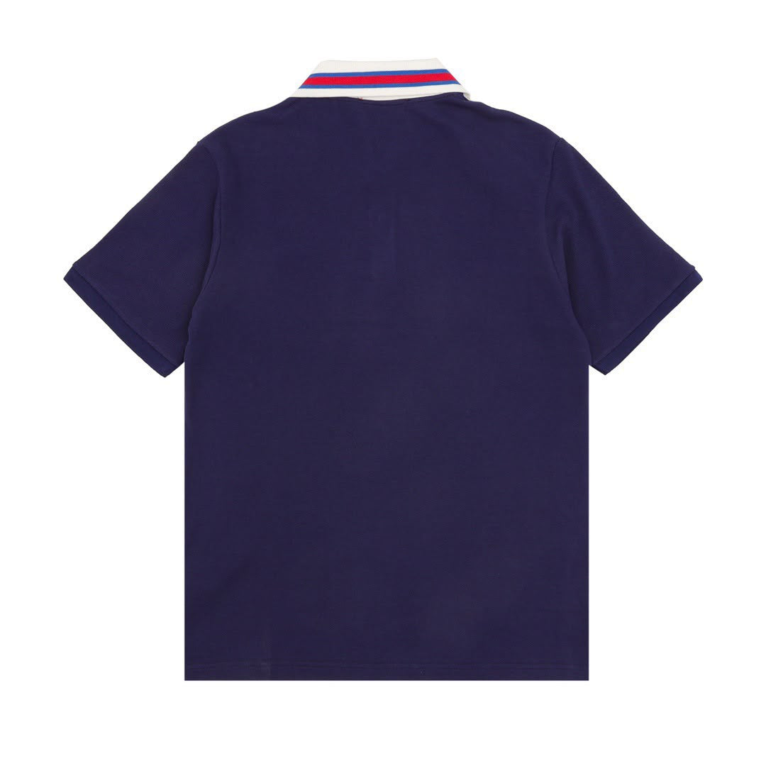 Gucci Interlocking GG Logo Polo Shirts Mens in 2 Colors UK 1:1 Reps Quality