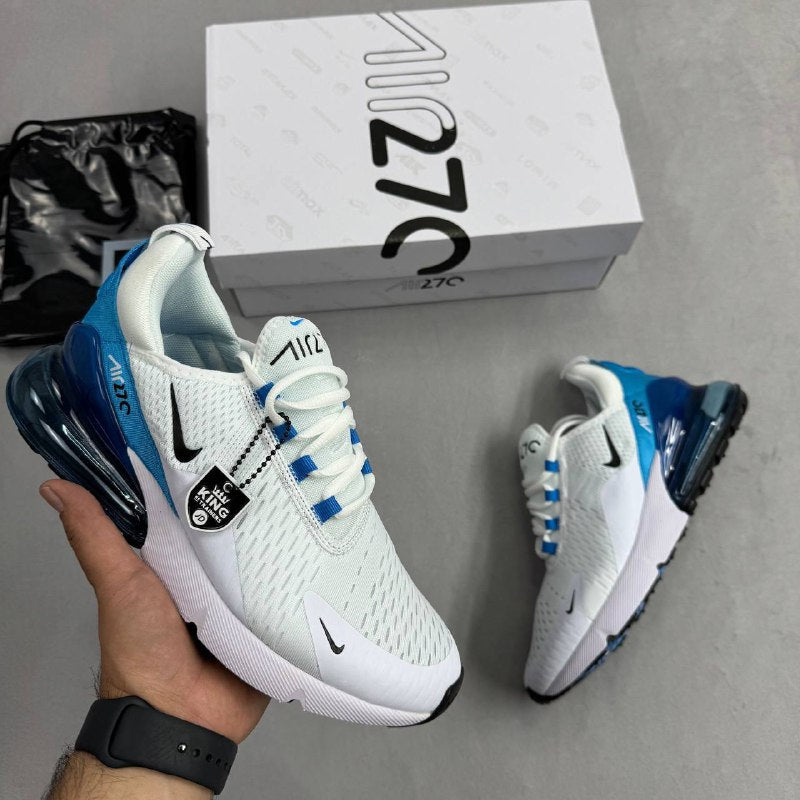 NIKE AIR MAX 270 LASER BLUE Replica TRAINERS For Men Sale UK