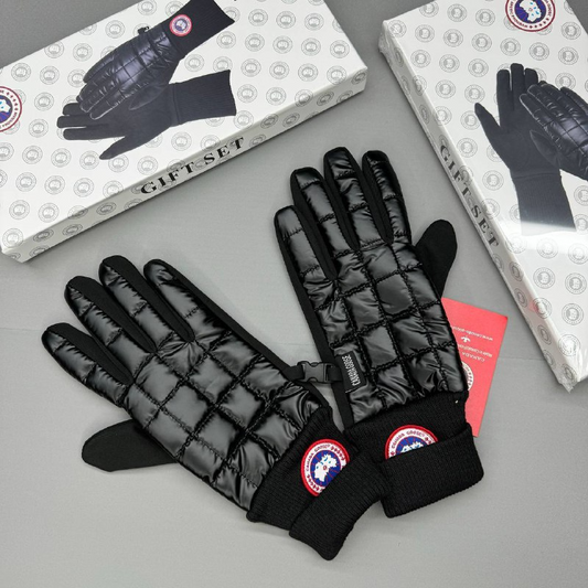 Canada Goose Northern Mens Gloves Liners in Black Best Sale UK Reps AAA Quality
