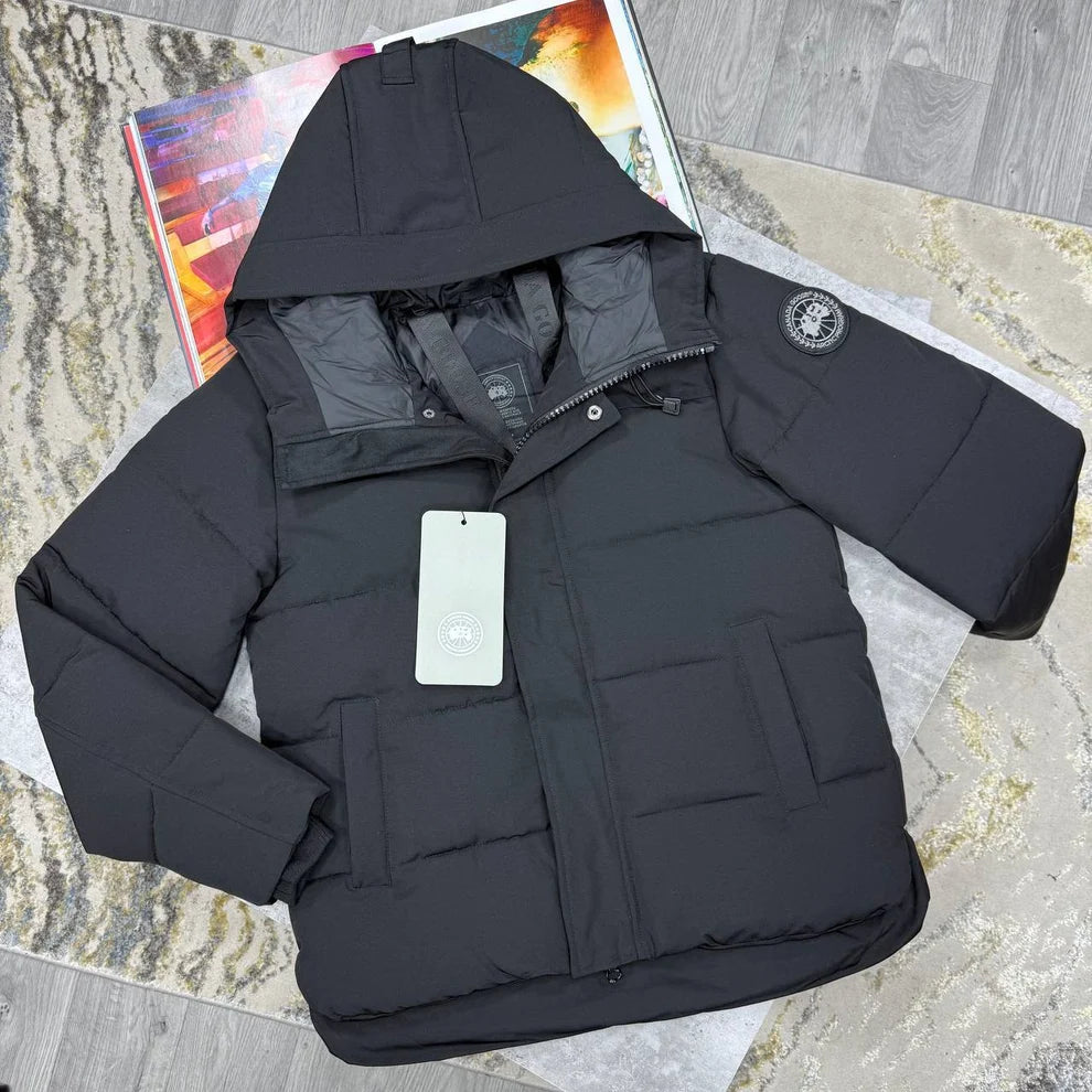 Canada Goose MacMillan Parka Black Label Jacket Mens UK Reps Superclone Quality