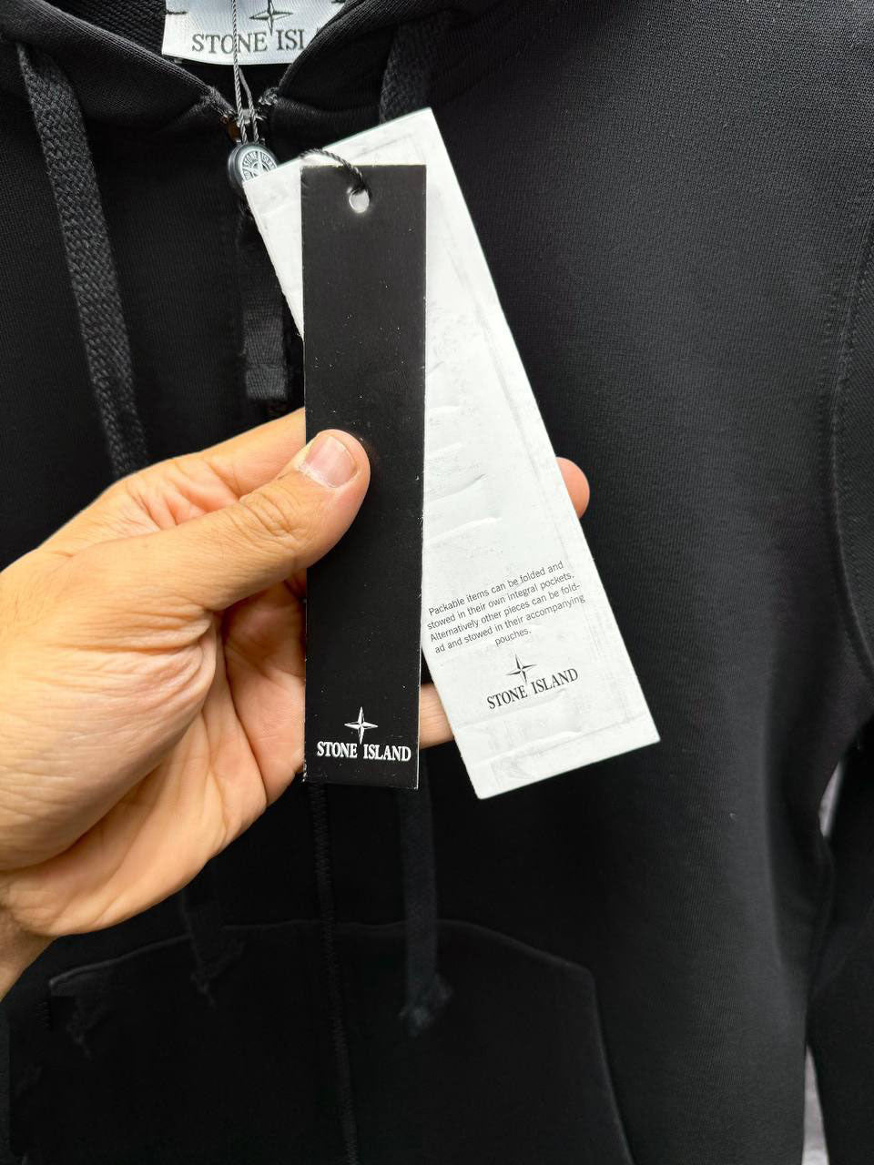 Stone Island Relaxed Fit Logo Patch Tracksuit Kids in Black Color Best Sale UK Reps AAA Quality