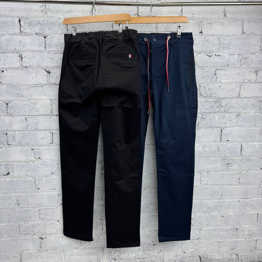 Moncler Drawstring-waist Straight-leg Mens Pants Casual Wear in 2 Colors UK Reps AAA Quality
