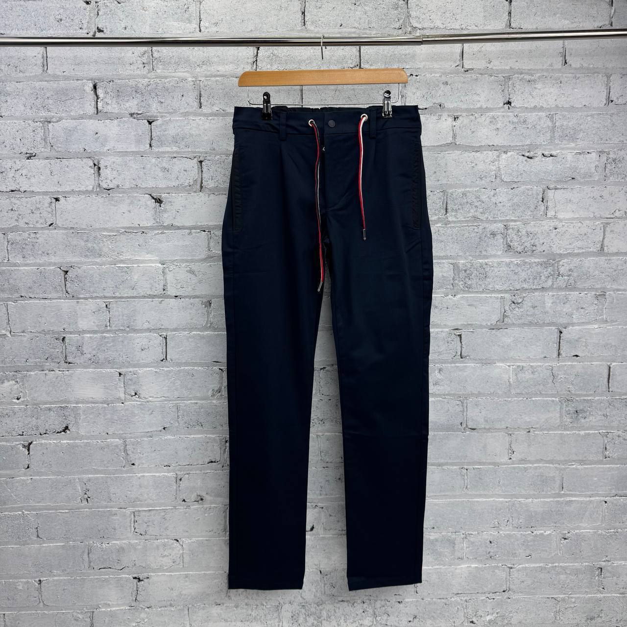 Moncler Drawstring-waist Straight-leg Mens Pants Casual Wear in 2 Colors UK Reps AAA Quality