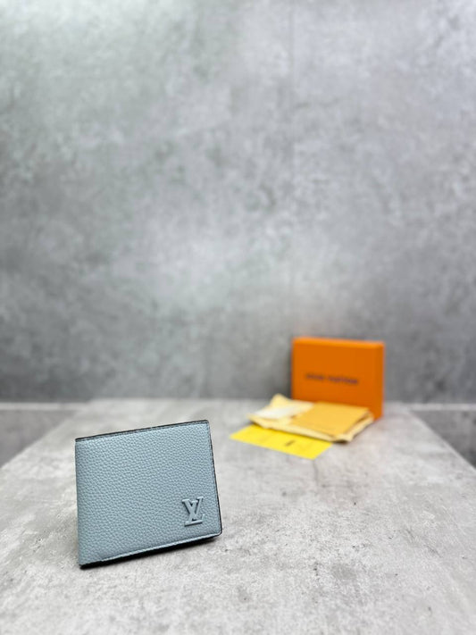 Louis Vuitton LV Multiple Wallet Aerogram Leather Wallet Mens in 2 Colors Best Sale UK Reps AAA Quality
