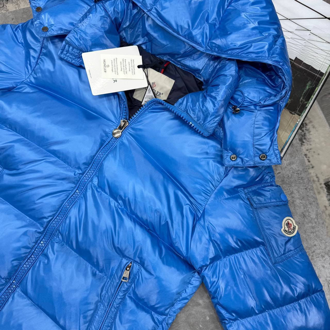 Moncler Maya Hooded Short Down Jacket Mens in Multiple Colors UK Reps AAA Quality