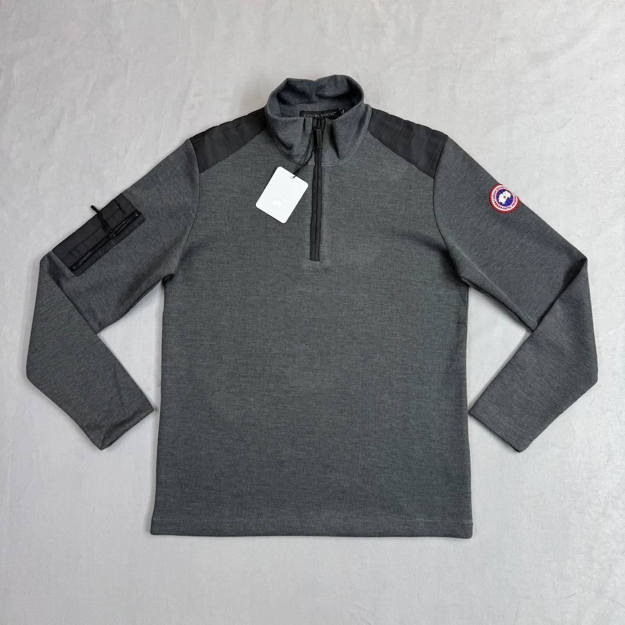 Canada Goose Stormont Slim-Fit Quarter-Zip Sweatshirt UK Reps AAA Quality