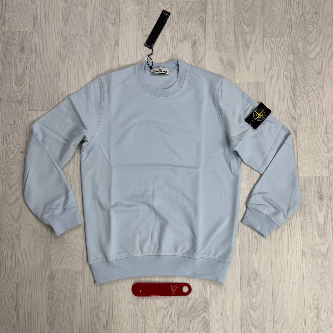 Stone Island Badge Sleeve Heavyweight Sweatshirt & Shorts Set Crewneck Mens in Multiple Colors UK Reps AAA  Quality