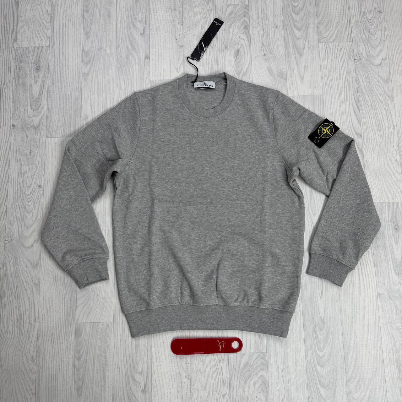 Stone Island Badge Sleeve Heavyweight Sweatshirt & Shorts Set Crewneck Mens in Multiple Colors UK Reps AAA  Quality
