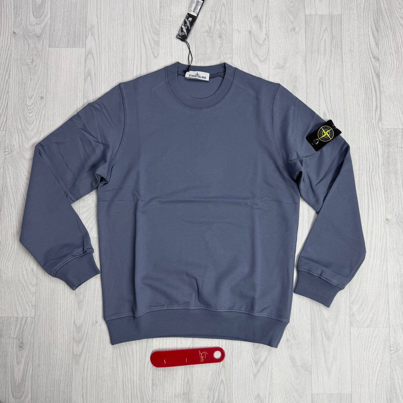 Stone Island Badge Sleeve Heavyweight Sweatshirt & Shorts Set Crewneck Mens in Multiple Colors UK Reps AAA  Quality