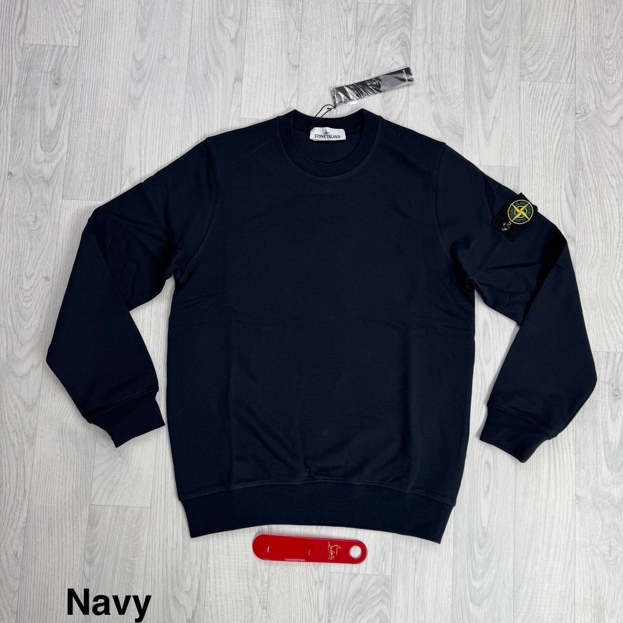 Stone Island Badge Sleeve Heavyweight Sweatshirt & Shorts Set Crewneck Mens in Multiple Colors UK Reps AAA  Quality