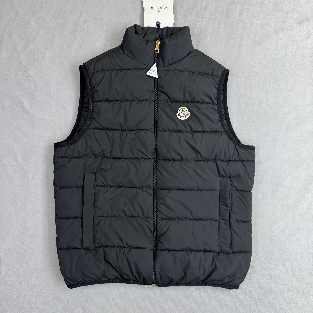 Moncler Contrin Zip-Up Padded Gilet Fashion Mens in Multiple Colors UK Reps AAA Quality