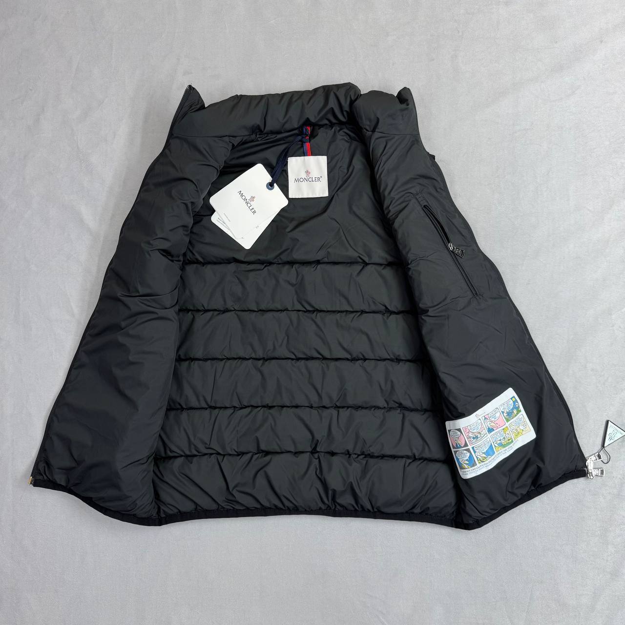 Moncler Contrin Zip-Up Padded Gilet Fashion Mens in Multiple Colors UK Reps AAA Quality