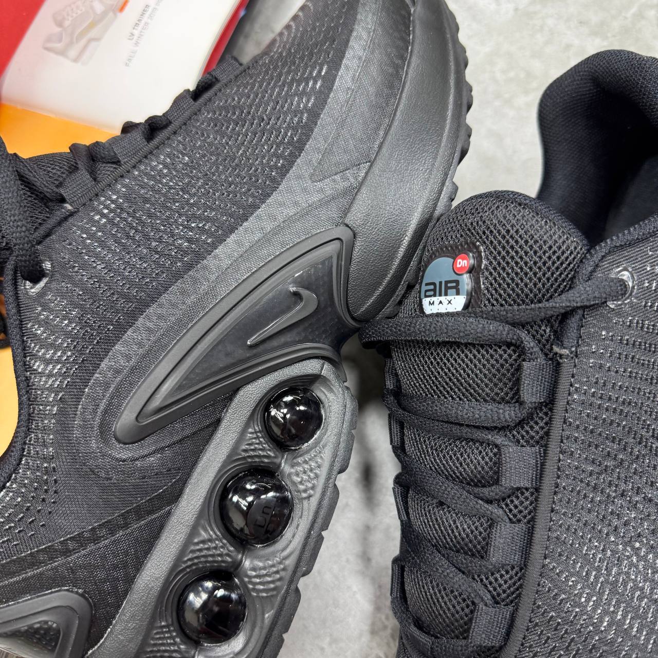 Nike Air Max DN Black Metallic Grey Mens Trainers Best Sale UK Reps AAA Quality