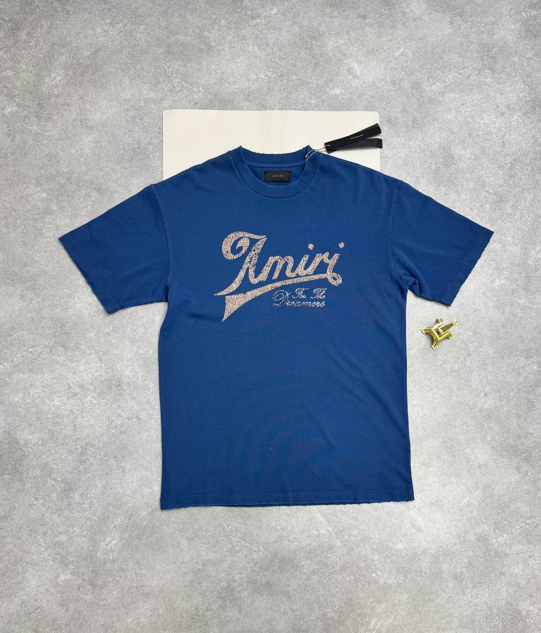 AMIRI GOOD LIFE Tee Featured Logo-Printed Cotton T-shirts Mens in Multiple Colors UK Reps AAA Quality