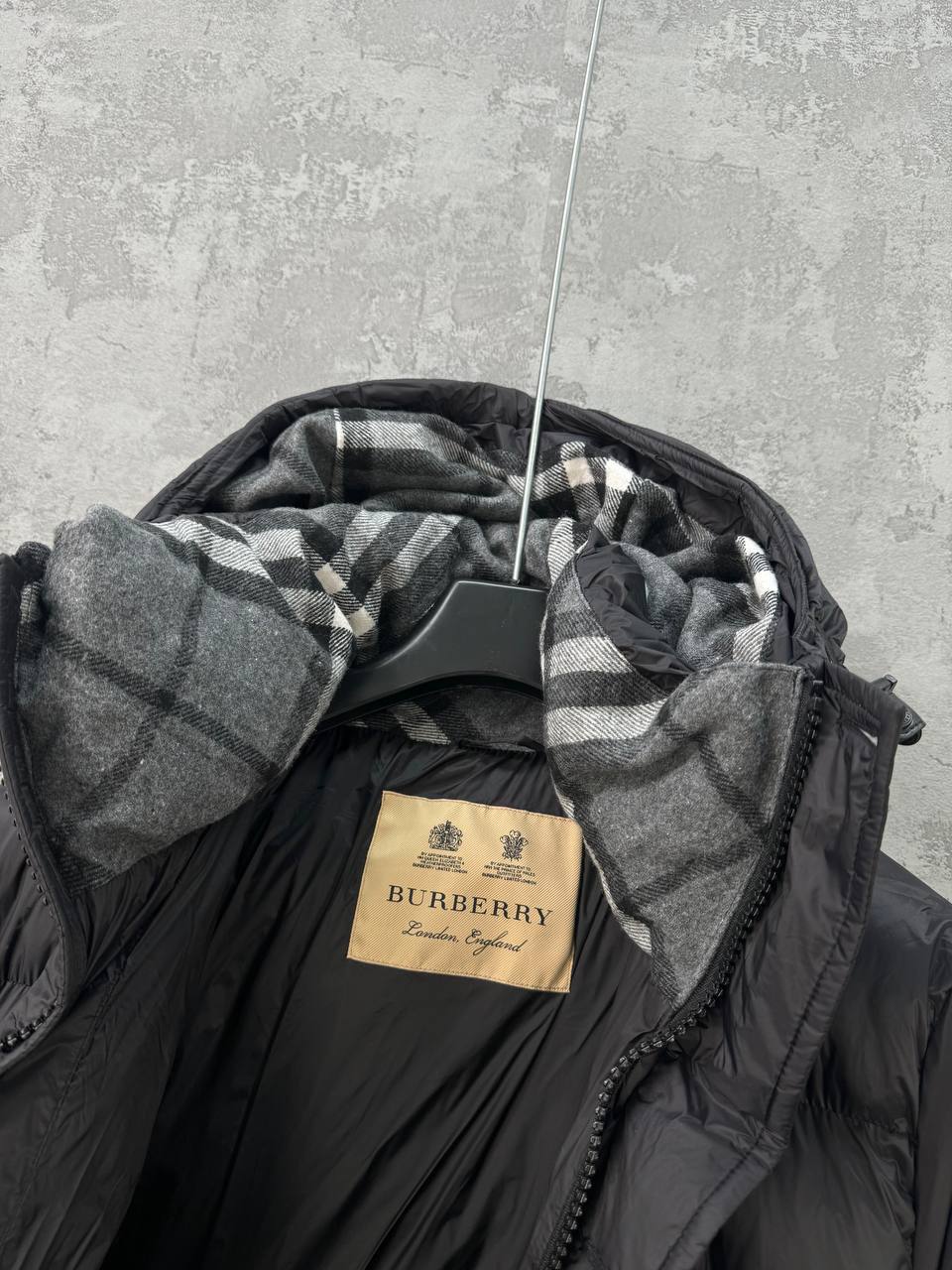 Burberry Puffer Padded Jacket in Black Color Mens Best Sale UK Reps AAA Quality