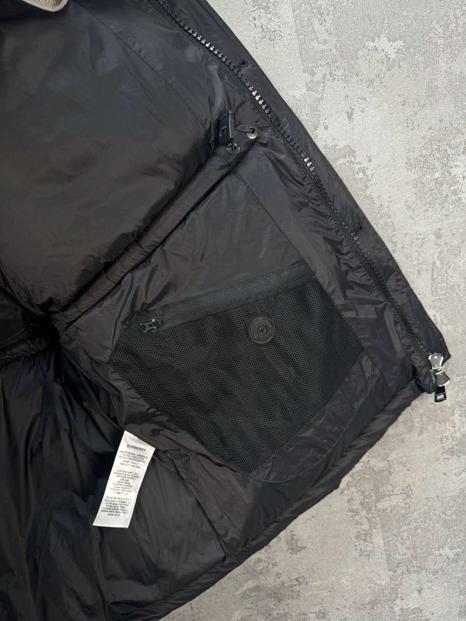 Burberry Puffer Padded Jacket in Black Color Mens Best Sale UK Reps AAA Quality