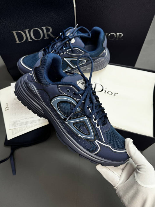 Christian Dior B30 Navy Blue Trainers Mens Best Sale UK Reps AAA Quality