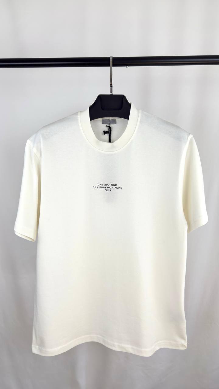 Christian Dior Montaigne Short Sleeve T-Shirts Mens in 2 Colors Best Sale UK Reps AAA Quality
