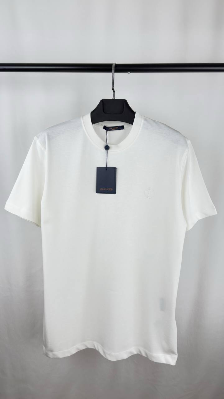 Louis Vuitton Signature Print T-Shirt Mens in Multiple Colors Best Sale UK Reps AAA Quality