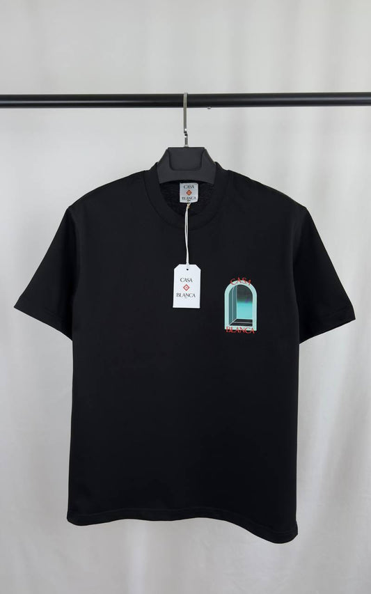 Casablanca L'Arche Colore T-Shirts Mens in 2 Colors Best Sale UK Rep AAA Quality