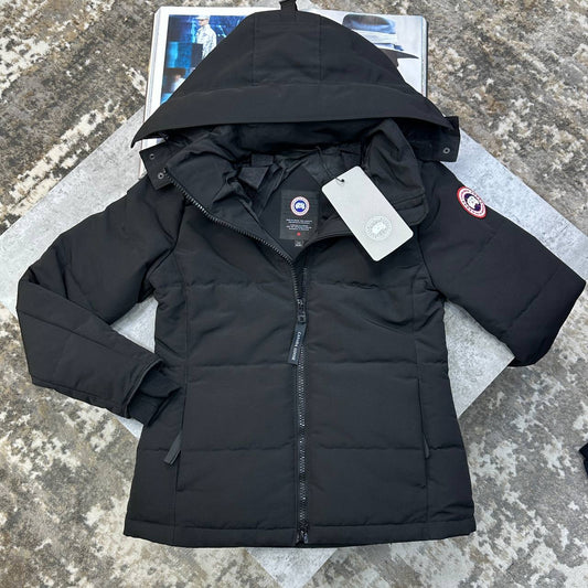 Canada Goose Women's Chelsea Parka Black Jacket UK Reps AAA Quality