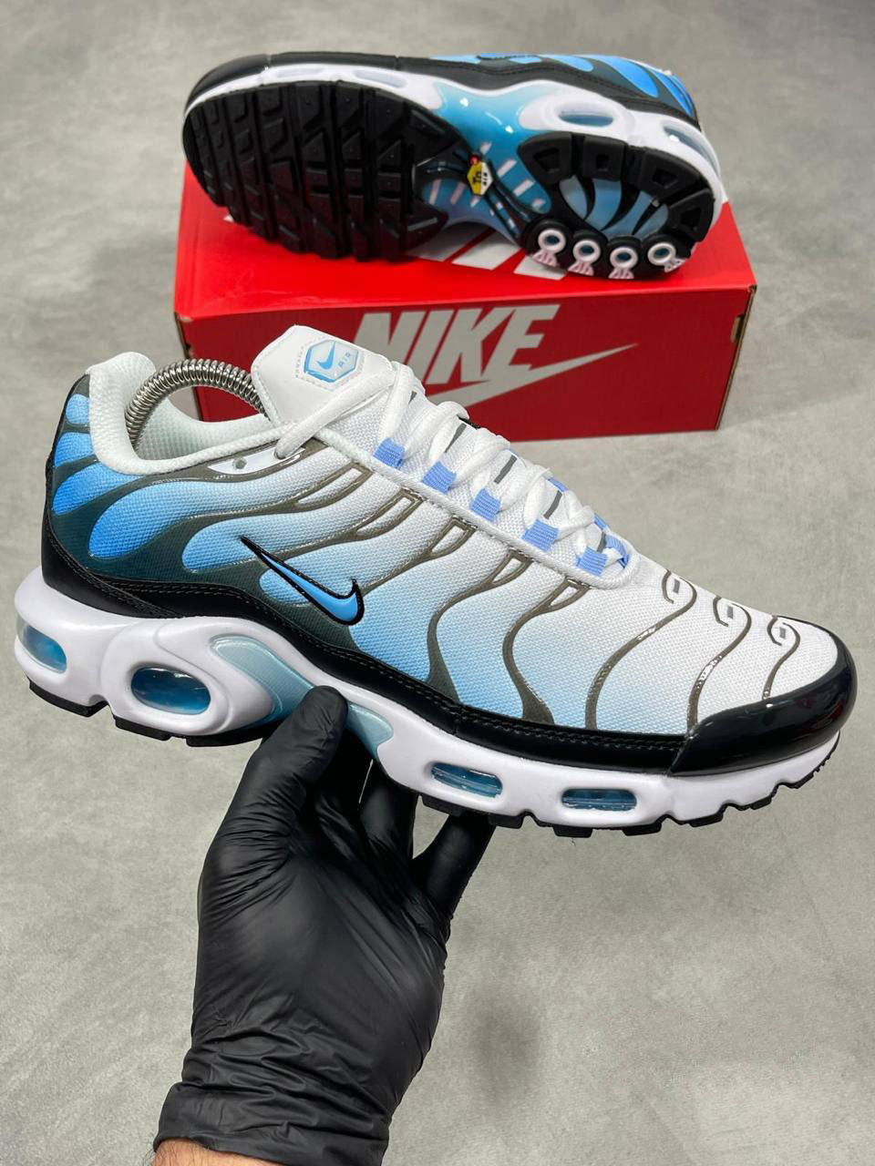 Nike Air Max Plus TN Blue/White Mens Trainers Best Sale UK Reps AAA Quality