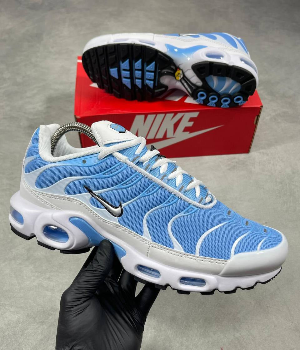 Nike Air Max Plus TN Aluminum Blue Mens Trainers Best Sale UK Reps AAA Quality