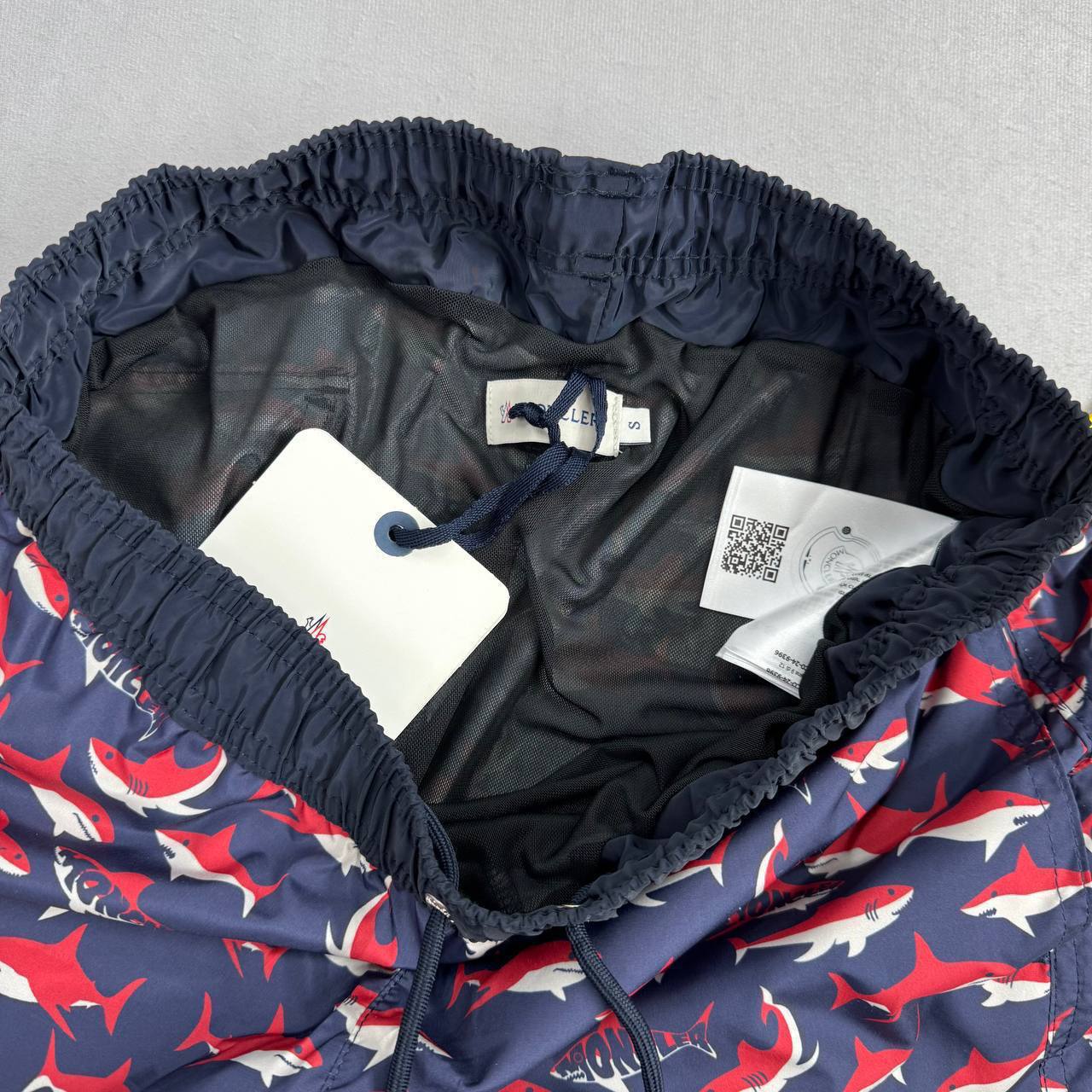 Moncler Cotton Short-Sleeved Polo Shirts & Shorts Set Logo-Patch Mens UK Reps AAA Quality