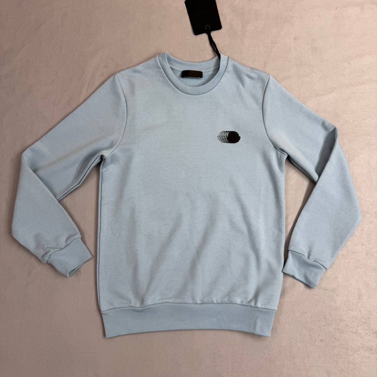 Moncler Faded Logo Motif Cotton Fashion Mens Jumpers UK Reps AAA Quality