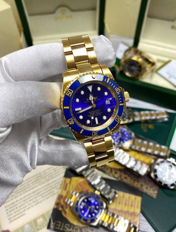 Rolex Submariner Date Mechanical Mens Watch with Blue Dial in Multiple Chain Colors Best Sale UK Reps AAA Quality