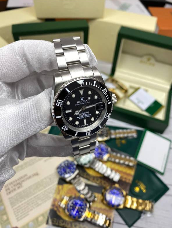 Rolex Submariner Date Mechanical Mens Watch with Black Dial in Multiple Chain Colors Best Sale UK Reps AAA Quality