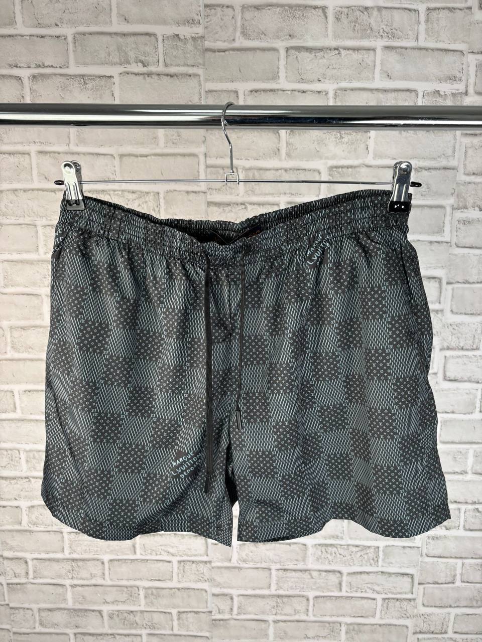 Louis Vuitton Dimension Embroidered Signature T-Shirts & Shorts Set Mens Best Sale UK Reps AAA Quality