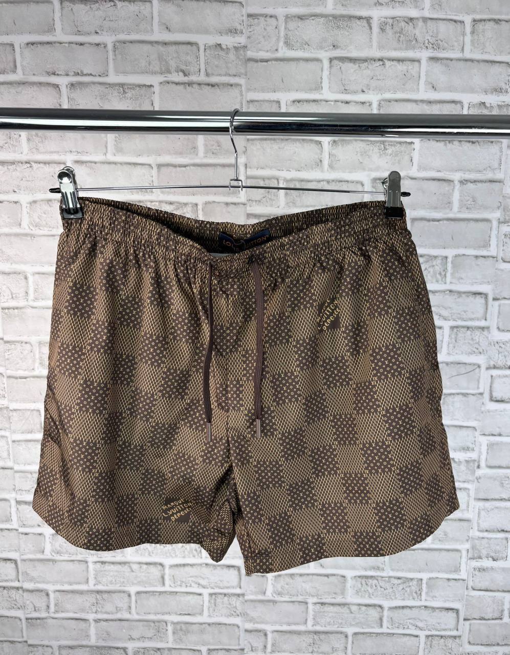 Louis Vuitton Marque Damier Swim Shorts Summer Mens in Multiple Colors UK Reps AAA Quality