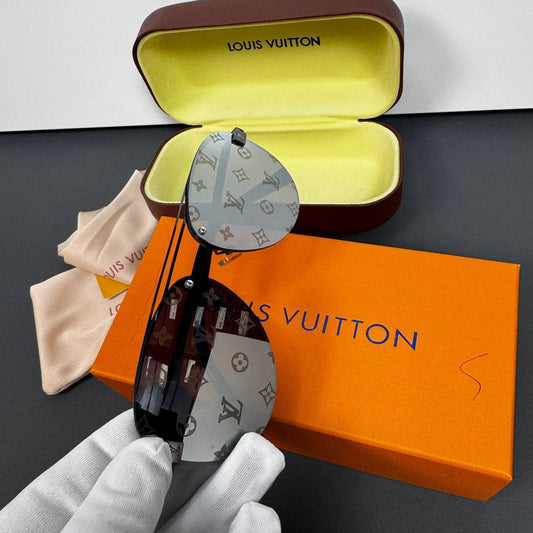 Louis Vuitton Signature Clockwise Sunglasses in Black Accessories Best Sale UK Reps AAA Quality