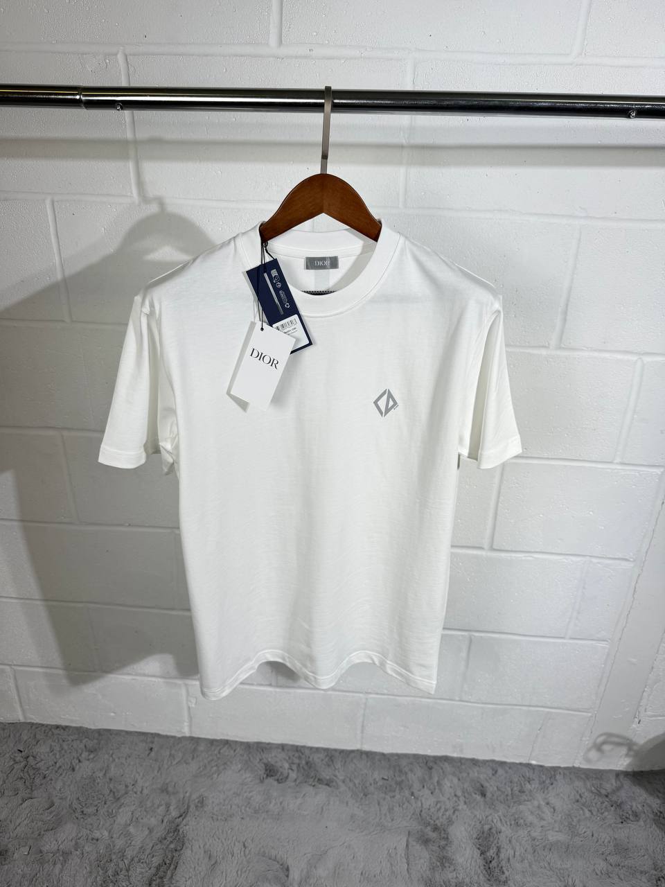 Christian Dior CD Diamond T-Shirts Relaxed Fit in Multiple Colors Cotton Mens UK Reps AAA Quality