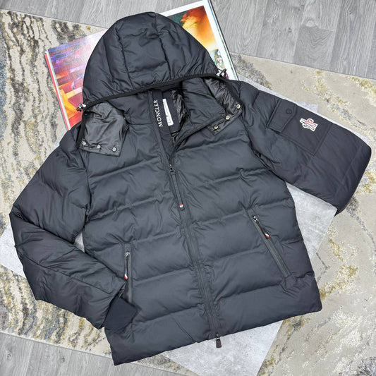 Moncler Grenoble Montgetech Jacket Mens in Black Color Best Sale UK Reps AAA Quality