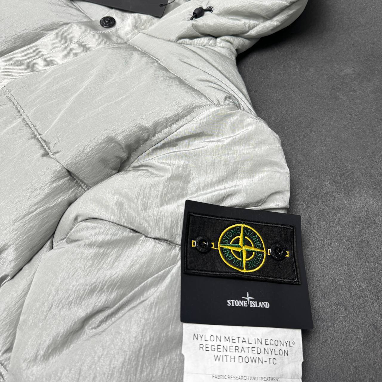 Stone Island Nylon Metal Hooded Down Jacket Mens in Multiple Colors Best Sale UK Reps AAA Quality