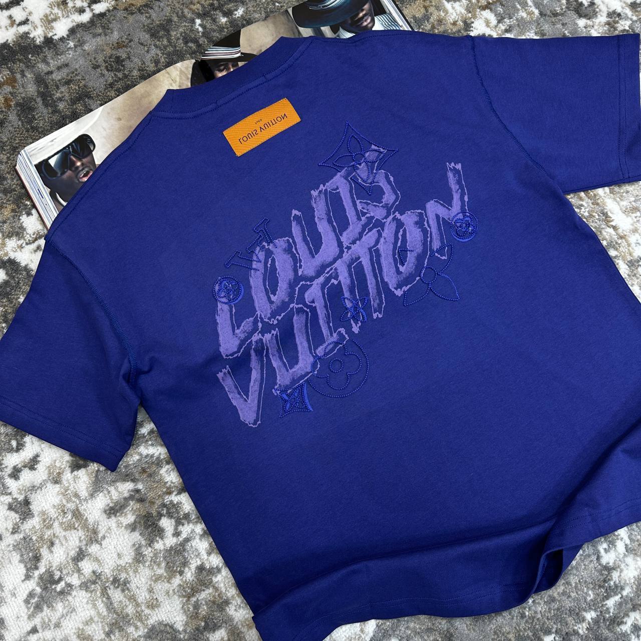 Louis Vuitton Fashion Logo Embroidered Tshirts Mens in Multiple Colors Best Sale UK Reps AAA Quality