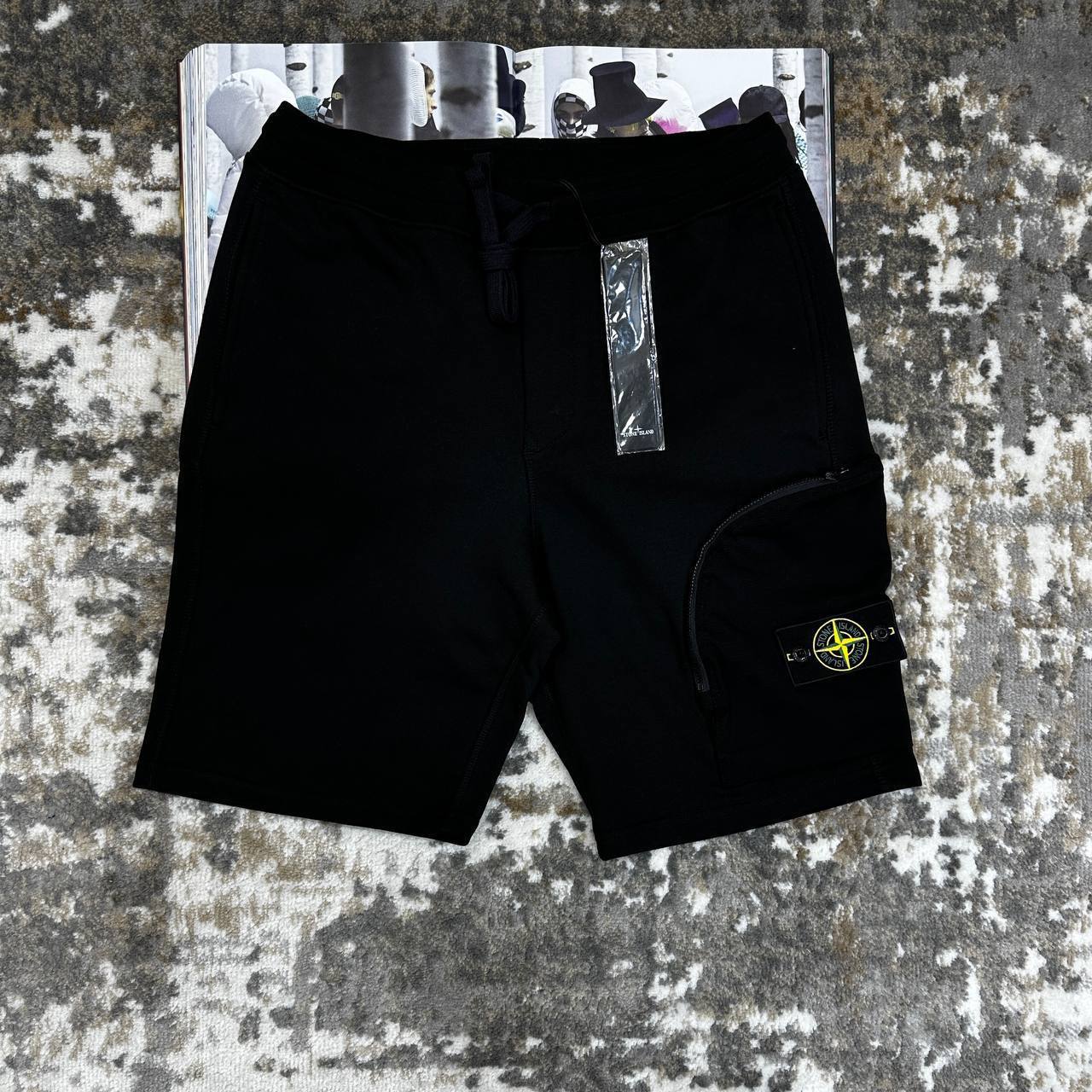 Stone Island Compass-badge Shorts Mens in Multiple Colors Best Sale UK Reps AAA Quality