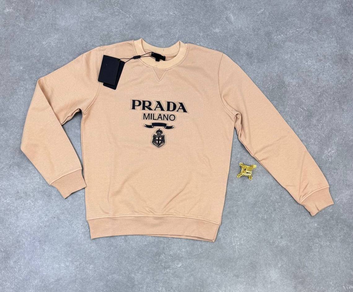 Prada Intarsia Knitted-Logo Cashmere Mens Jumpers in 2 Colors Best Sale UK Reps AAA Quality