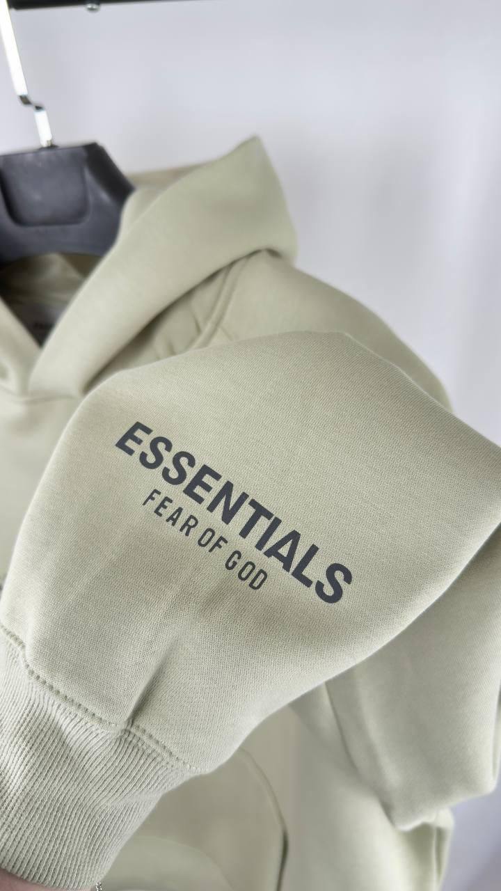 Essentials Fear of God FOG 3D Silicon Applique Mens Hoodie in Multiple Colors Best Sale UK Reps AAA Quality