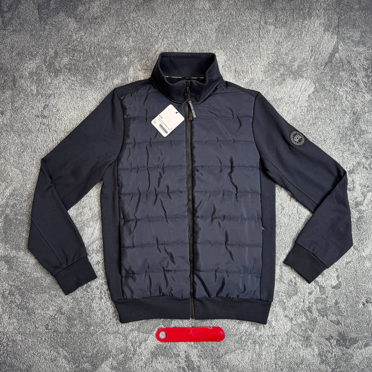 Canada Goose Quilted Down Huron Full-Zip Black Label Jackets in Multiple Colors Mens Best Sale UK Reps AAA Quality
