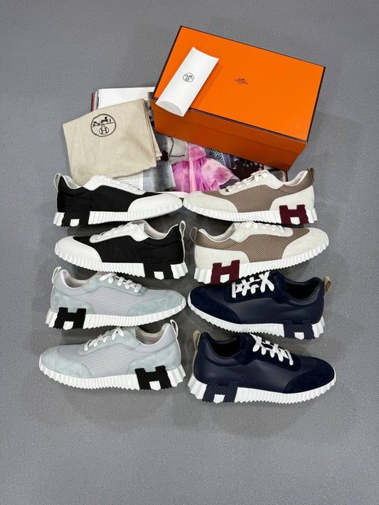 Hermès Bouncing Sneakers New Fashion Sports Shoes Mens in Multiple Colors Best Sale UK Reps AAA Quality