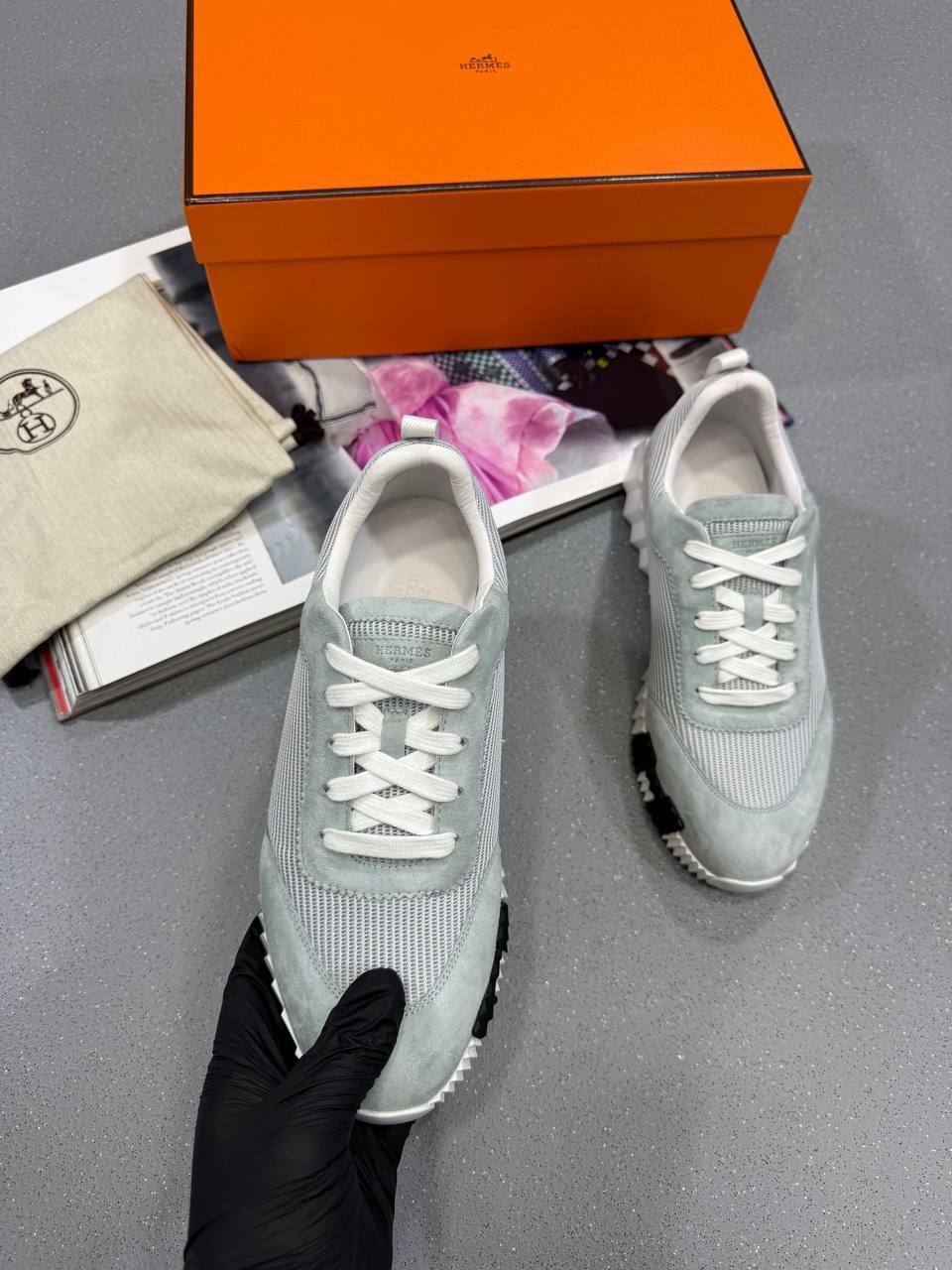 Hermès Bouncing Sneakers New Fashion Sports Shoes Mens in Multiple Colors Best Sale UK Reps AAA Quality